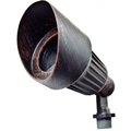 Dabmar Lighting 7W & 12V LED MR16 Hooded Mini Spot Light Rust LV101-LED7-RST
